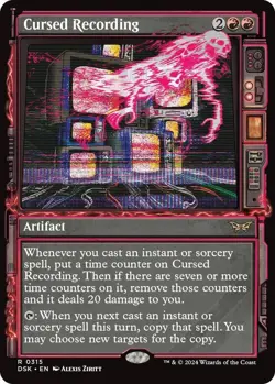 Cursed Recording Showcase - DSK 0315 - NM - MTG Magic - Image 1