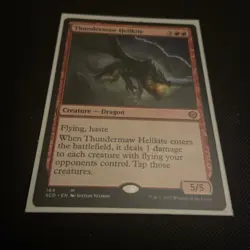 Thundermaw Hellkite 0164 MTG Starter Commander Decks Mythic NP - Image 1