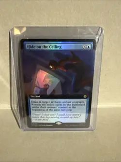 MTG Hide on the Ceiling (Extended Art) Marvel's Spider-Man Foil - Image 1