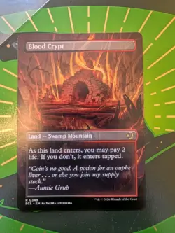Blood Crypt (Borderless) Lorwyn Eclipsed Regular NM MTG - Image 2