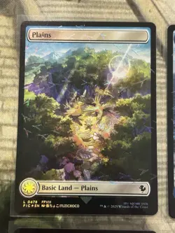 Final Fantasy Chocobo Track Stamped Foil Lands Set of 10 English Bundle - NM/M - Image 2