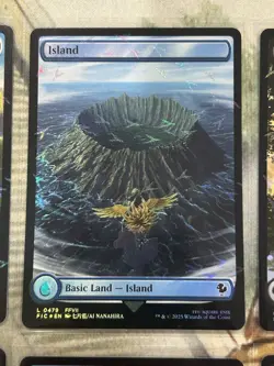 Final Fantasy Chocobo Track Stamped Foil Lands Set of 10 English Bundle - NM/M - Image 3