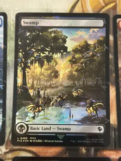 Final Fantasy Chocobo Track Stamped Foil Lands Set of 10 English Bundle - NM/M - Image 4