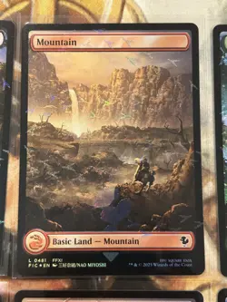 Final Fantasy Chocobo Track Stamped Foil Lands Set of 10 English Bundle - NM/M - Image 5