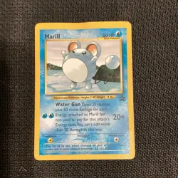 Pokemon TCG Marill Wizards Black Star Promos 29 Regular Promo - Image 1