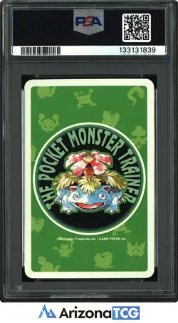 Pokemon 1996 Mewtwo 150 Ace Of Spades Pokemon Green Playing Cards Japanese PSA 9 - Image 2