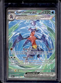2023 Pokemon SV Paradox Rift Garchomp ex #245/182 - Image 1