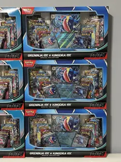 🔥6x Pokemon TCG ( 3x ) Snorlax & Blissey Ex + ( 3x ) Greninja Kingdra Ex Box 🔥 - Image 3