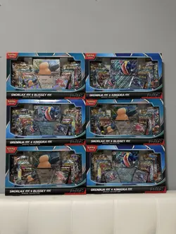 🔥6x Pokemon TCG ( 3x ) Snorlax & Blissey Ex + ( 3x ) Greninja Kingdra Ex Box 🔥 - Image 4