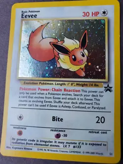 Near Mint Eevee 2000 Black Star Promo #11 Holo Pokemon Card - Image 1