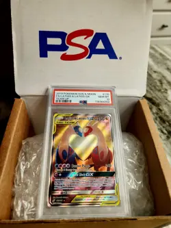 Pokemon Latias & Latios GX Team Up Full Art Ultra Rare Holo PSA 10 170/181 - Image 1
