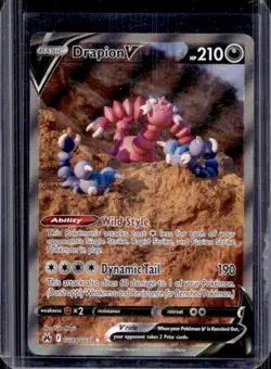 2023 Pokemon SWSH Crown Zenith Drapion V Galarian Gallery #GG49/GG70 - Image 1