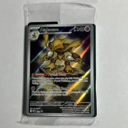 Pokemon Alakazam MEGA EVOLUTIONS SEALED PROMO - Image 1