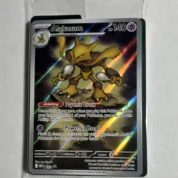 Pokemon Alakazam MEGA EVOLUTIONS SEALED PROMO - Image 2
