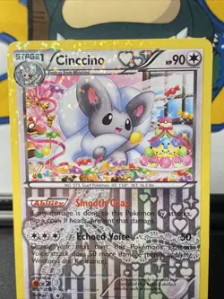 Pokemon TCG Cinccino RC19/RC25 Legendary Treasures: Radiant Collection Holo - Image 4