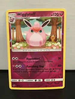 Wigglytuff 72/111 Pokemon Crimson Invasion Reverse Holo Rare - Image 1