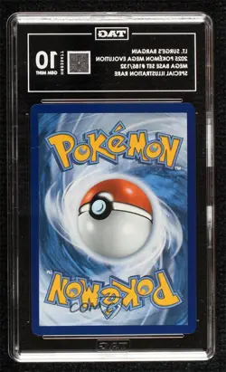 Lt Surge's Bargain Special Illustration Rare Pokemon Mega Evolution MEG TAG 10 - Image 2