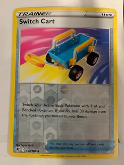 Switch Cart 154/189 Astral Radiance Pokemon Reverse Holo Foil Nice! - Image 1