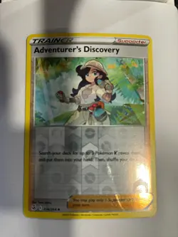 Adventurer's Discovery 224/264 Fusion Strike Pokemon Reverse Holo Foil Rare - Image 1