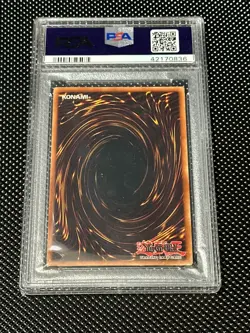 YUGIOH PSA 10 2002 The Fiend Megacyber PSV-100 Ultra Rare 1st Edition *0836 - Image 2
