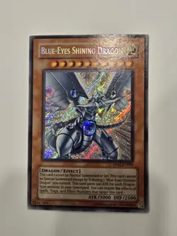Blue-Eyes Shining Dragon RP02-EN096 ORIGINAL Secret Rare Retro Pack 2 Yu-Gi-Oh! - Image 1