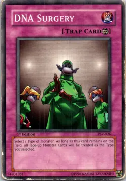 DNA Surgery #PSV-026 Yugioh 1st Edition Heavily played - Image 1