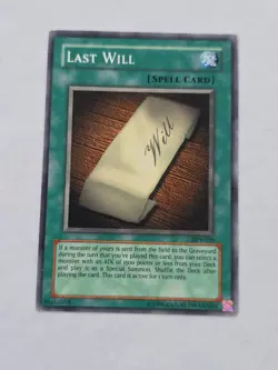 Yu-Gi-Oh! TCG Last Will Starter Deck Yugi SDY-039 Unlimited Common - Image 1