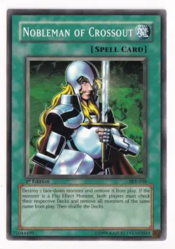 YuGiOh - Nobleman of Crossout - SKE-038 1st Edition - Common - LP - Image 1