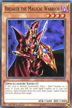 Legendary Dragon Decks #LEDD-ENA10 Breaker the Magical Warrior UN - Image 1