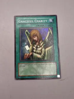 Graceful Charity SDP-040 YuGiOh TCG Moderately Played - Image 2