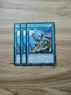 Yu-Gi-Oh! - Reinforcement Of The Army 3X - Full Playset - Image 1