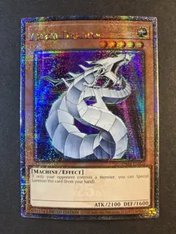 Yugioh Cyber Dragon TN23-EN005 25th Quarter Century Misprint Name Shift Error NM - Image 1
