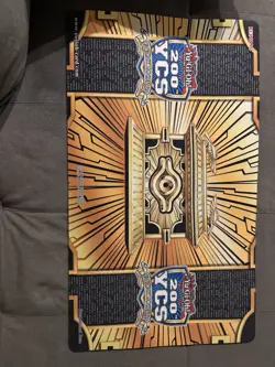 Official Konami 200th YCS Gold Sarcophagus Playmat YuGiOh - Image 1