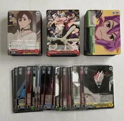 Weiss Schwarz Dandadan Anime C/U/CR/R 200+ Card Lot Bundle English NM (Read) - Image 1