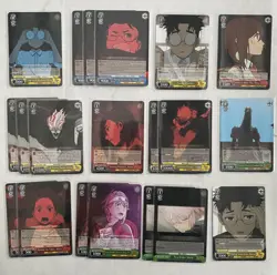Weiss Schwarz Dandadan Anime C/U/CR/R 200+ Card Lot Bundle English NM (Read) - Image 2
