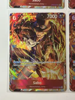 Sabo OP05-007 Illustration Box Vol. 5 Promo 4 Card Play Set Lot One Piece - Image 5