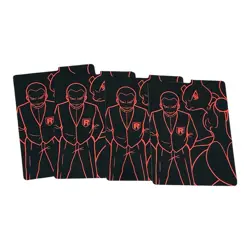 4 Card Deck Dividers Pokemon Destined Rivals Elite Trainer Box ETB Team Rocket - Image 1