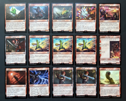 MTG Magic: The Gathering x Final Fantasy - Bulk - Common 1U Red - 15 card lot NM - Image 1