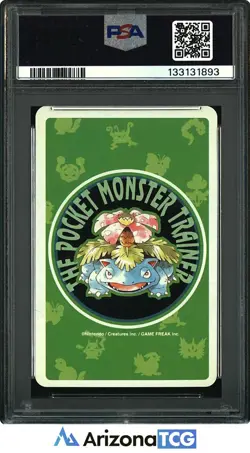 Pokemon 1996 Green Jack Of Spades Pokemon Green Playing Cards Japanese PSA 10 - Image 2