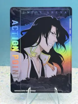 Union Arena Bleach Byakuya Kuchiki Foil Promo Card UEPR/BLC-AP04 - Image 1