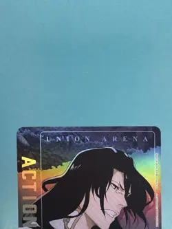 Union Arena Bleach Byakuya Kuchiki Foil Promo Card UEPR/BLC-AP04 - Image 2