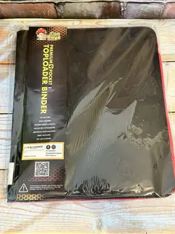Fun Guys Premium 9-Pocket Toploader Binder Zip-Up Holds 252 Cards TCG Pokemon - Image 1