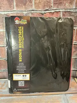 Fun Guys Premium 9-Pocket Toploader Binder Zip-Up Holds 252 Cards TCG Pokemon - Image 4