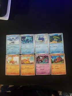 Pokemon Journey Together-8 Card Lot - Image 1