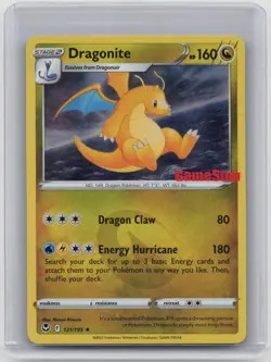 Dragonite [GameStop Stamped] #131 Pokemon Silver Tempest Pokemon Card - Image 1