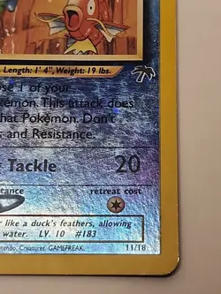 MARILL 11/18 Reverse Holo Promo*Swirl*Southern Island Pokemon Card LP - Image 5