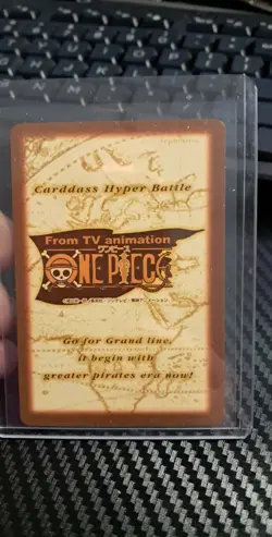 BANDAI One Piece Hyper Battle LUFFY CAPTAIN C366 EARLY CARD VINTAGE 1ST TCG - Image 2