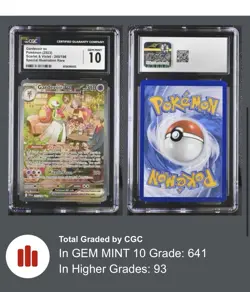 Pokemon Gardevoir EX TCG Card 245/198 SV01 Scarlet & Violet Base Set CGC 10 - Image 3