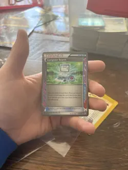 Pokemon TCG Computer Search 137/149 Boundaries Crossed Holo Ace Spec Card Rare - Image 1