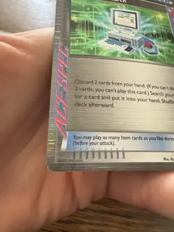 Pokemon TCG Computer Search 137/149 Boundaries Crossed Holo Ace Spec Card Rare - Image 3
